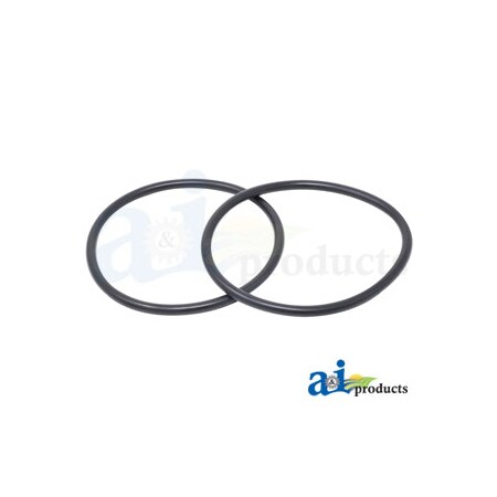 A & I Products O-Ring; 3.600" ID X 4.020" OD, .210" Thick, Durometer 70 (2/Pack) 4" x4" x1" A-A5598R